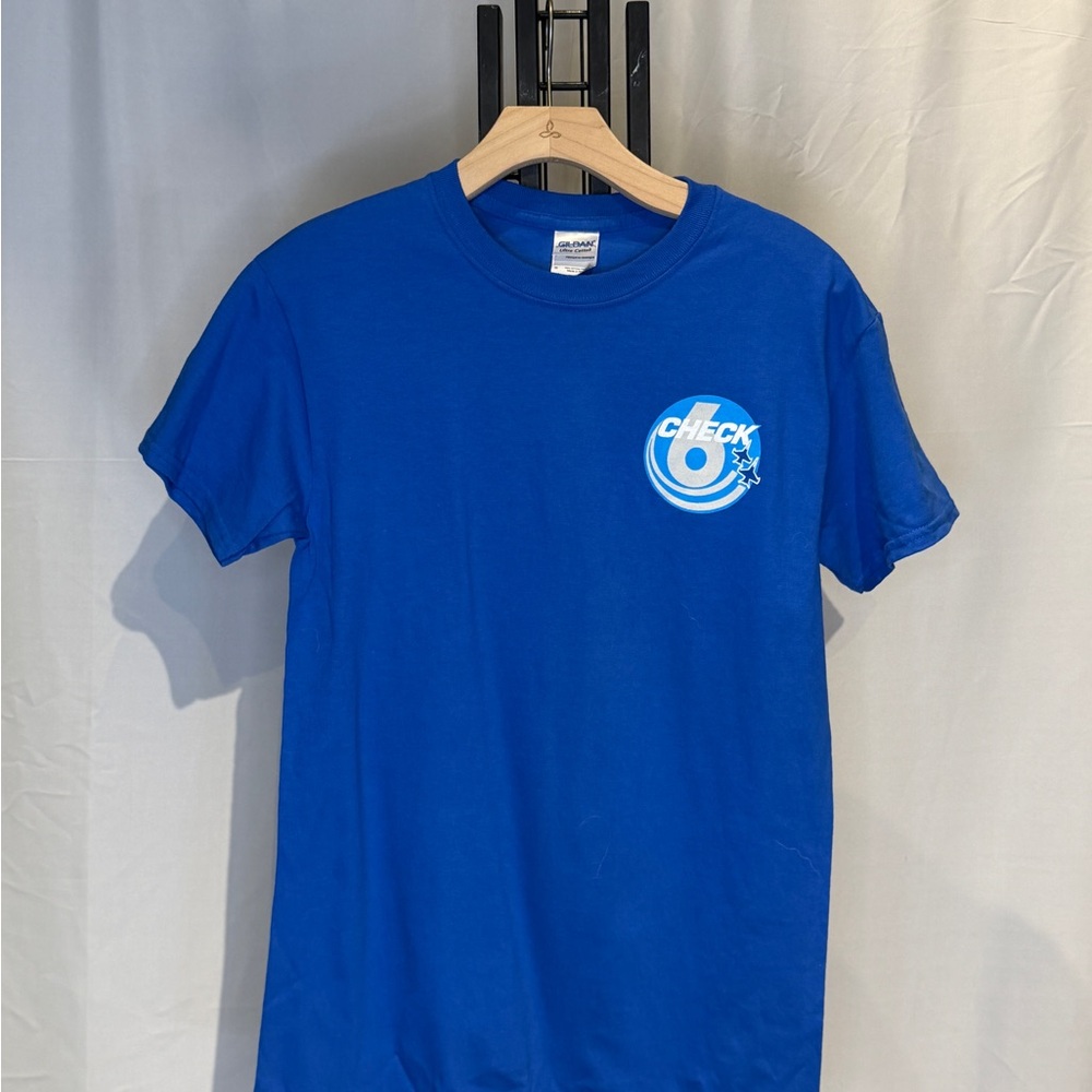 Gildan Royal Blue Check‎ 6 Tee